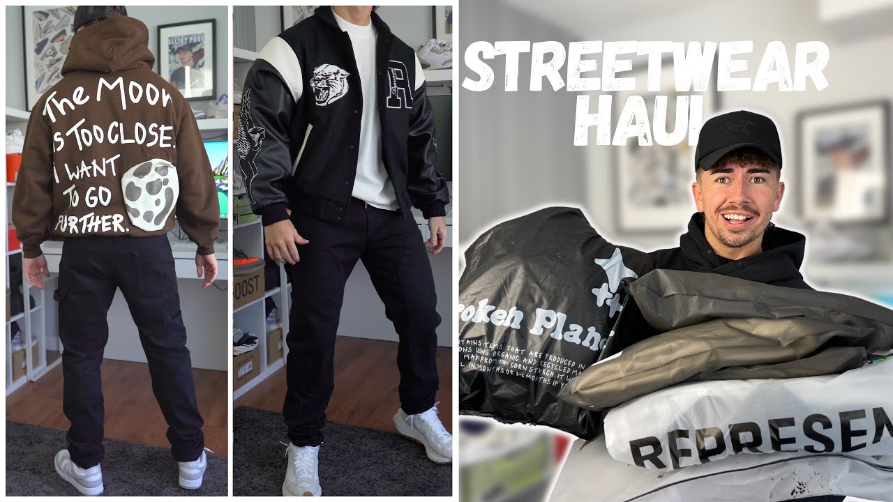 HUGE Spring Clothing Haul, Represent, Fear Of God, Broken Planet & More