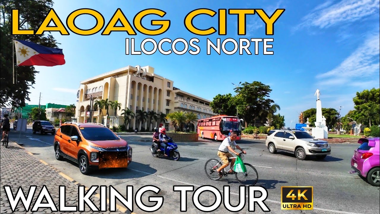 Walking Tour at Laoag city ilocos Norte Philippines #walkingtour
