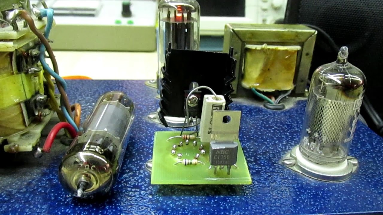 EL84 Valve Solid State Homemade Replacement