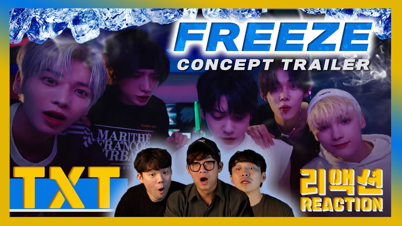 [ENG] TXT - 'The Chaos Chapter: FREEZE Concept Trailer' (Reaction) / 투모로우바이투게더 - 프리즈 컨셉 트레일러 리액션🎬