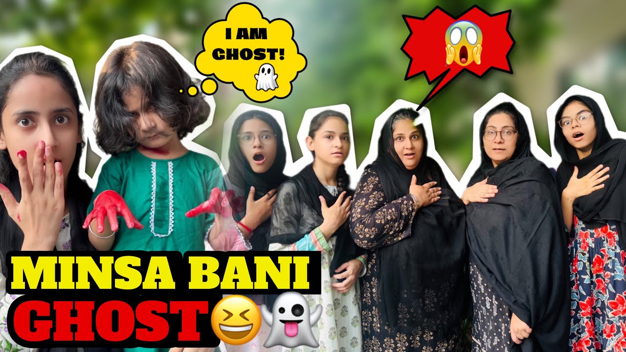 Minsa is Missing Rajab Bhai🥲|| Minsa ny JINN ban kr sab ko dara diya👻😱