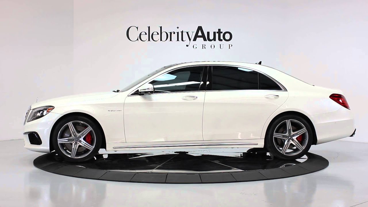 2015 MERCEDES BENZ S63 AMG 4MATIC SEDAN DRIVERS ASSIST PKG WARMTH AND COMFORT PKG REAR SEAT PKG