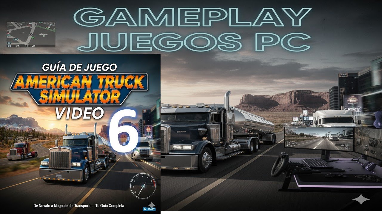 GUIA DE AMERICAN TRUCK SIMULATOR VDEO 6