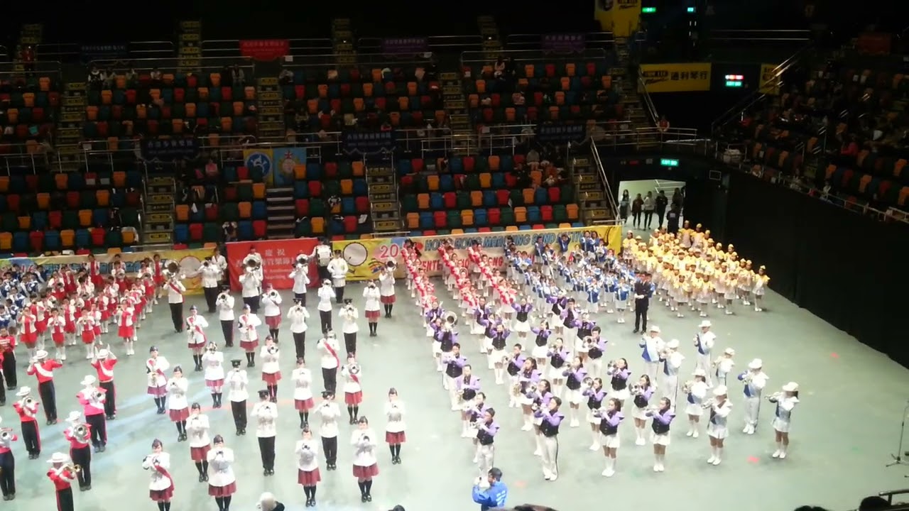 NATIONAL EMBLEM MARCH ( 國徽進行曲 ) ~ 2016 HONG KONG MARCHING BAND FESTIVAL - 開幕式