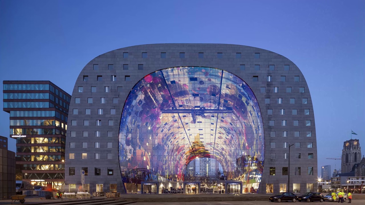 Architecture Project - Markthal Rotterdam Project (MVRDV Architects)
