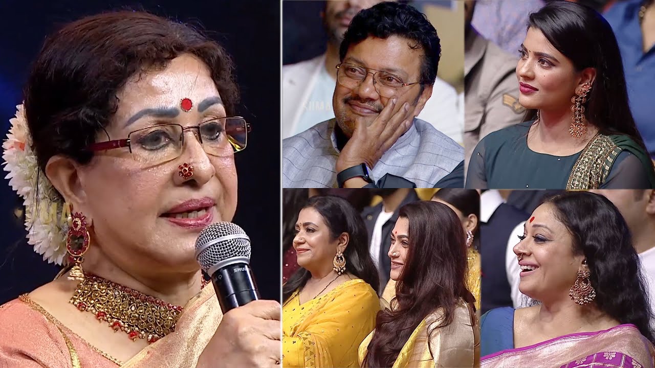 Actress Sheela Recollects Beautiful Memories & Dialogues After Winning Lifetime Achievement Award