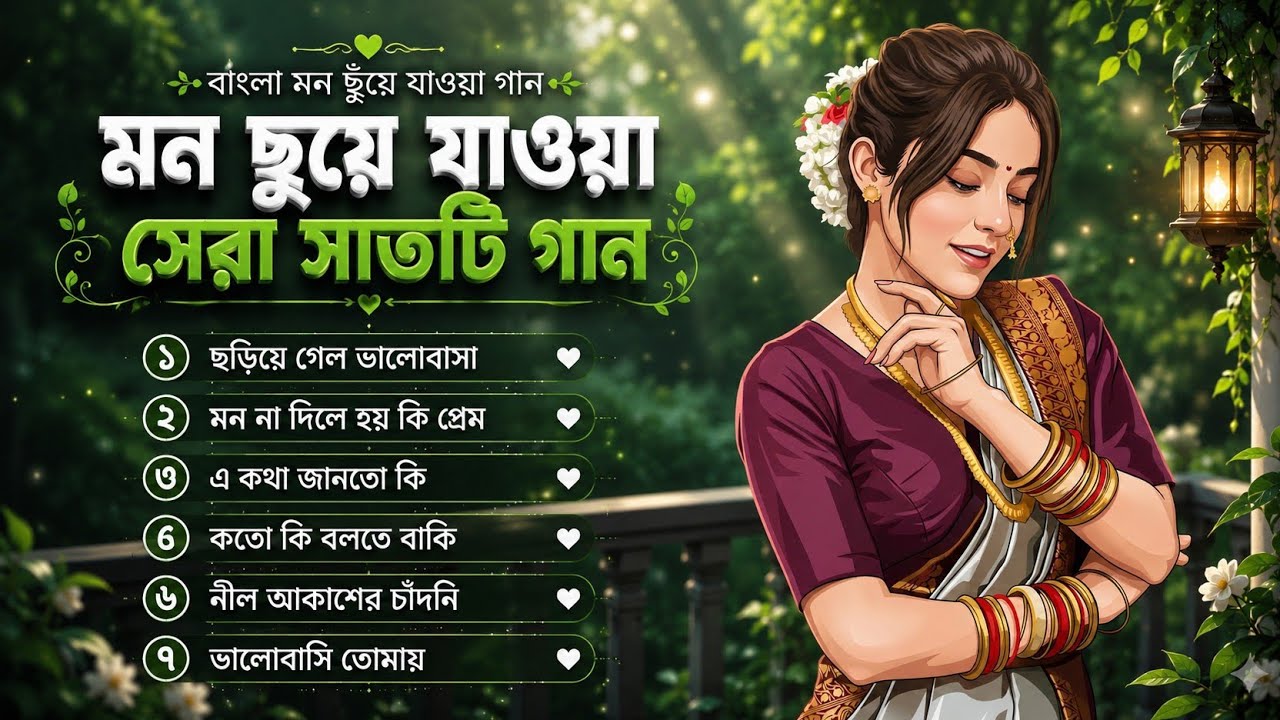  বাংলা মন ছুঁয়ে যাওয়া গান | Bengali Lo-Fi Jukebox | Love Songs | Chill Beats & Relaxing Vibes 2026