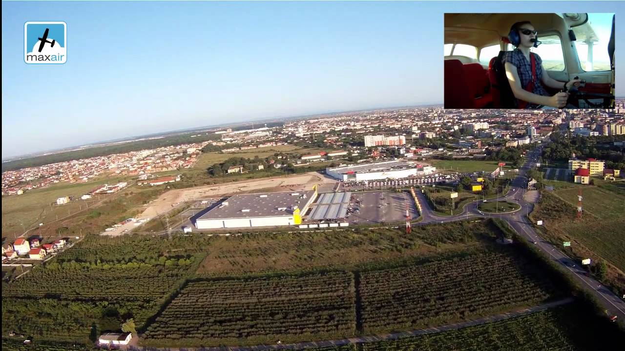 MaxAir: Traffic Patterns At Timisoara Cioca Airfield / Ture de pista la Timisoara Aerodrom Cioca