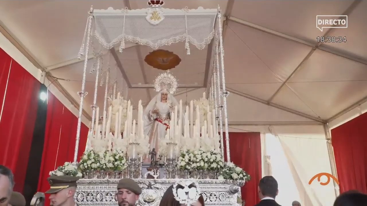 SALIDA PROCESIONAL DE LA  AGRUPACI&Oacute;N PARROQUIAL DEL BUEN PASTOR