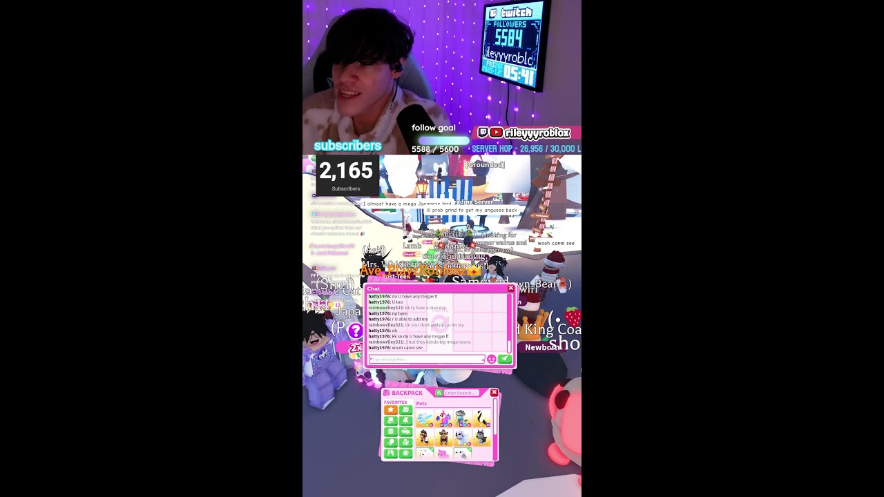 TRADING AND CHATTING IN ADOPT ME WEEK 3 WINTER EVENT  #roblox #adoptme