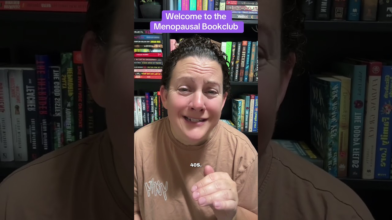 Welcome to the menopausal bookclub 