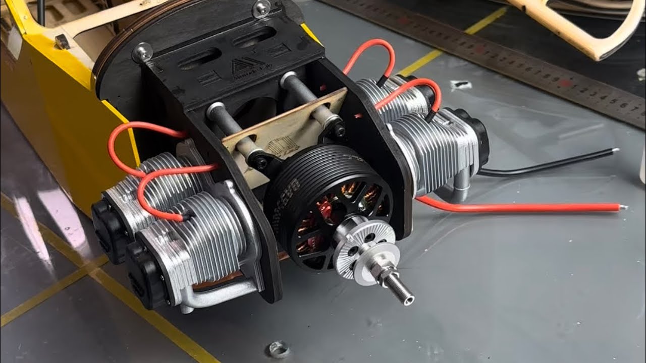 J3 cub scale engine