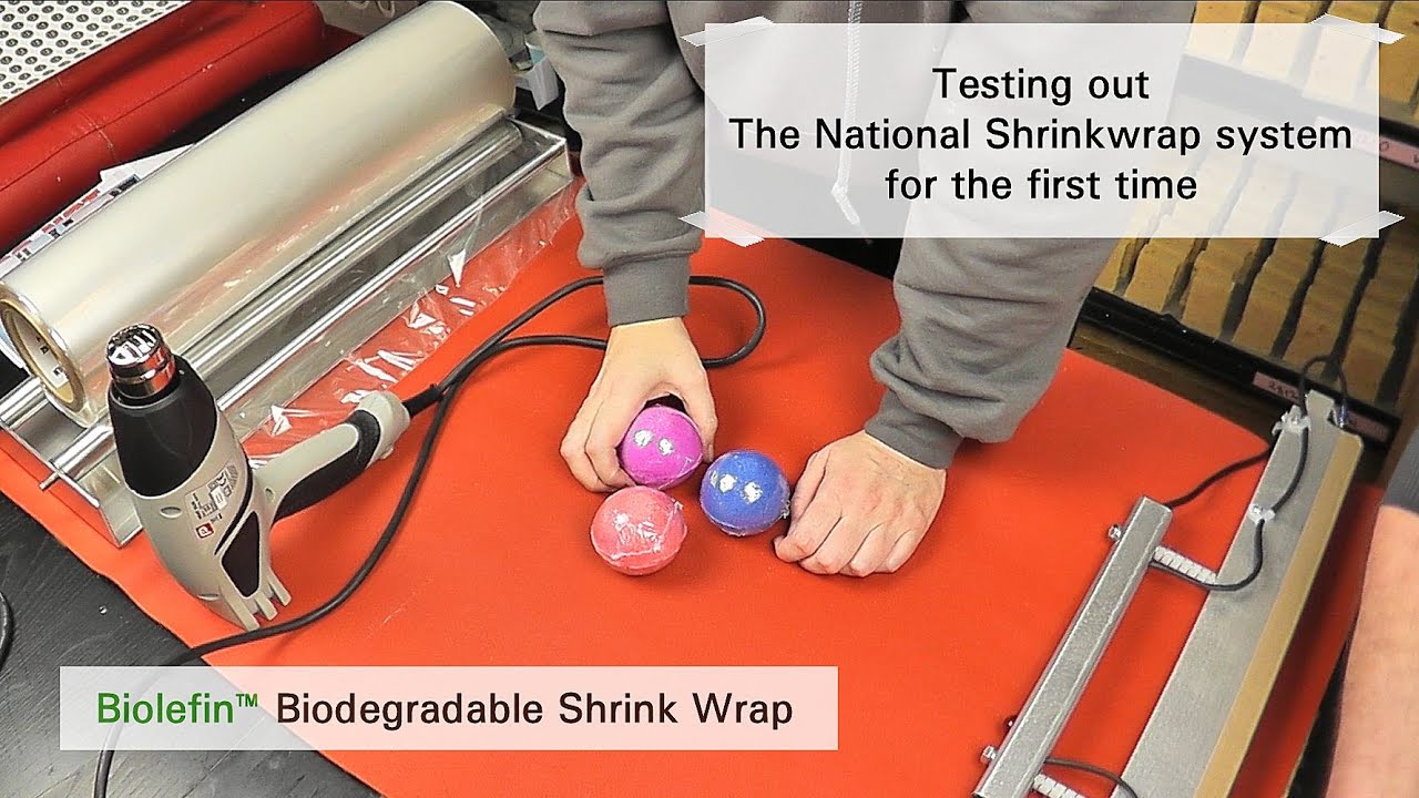 Behind the scenes at our soap business: Trying out The National Shrinkwrap System for the first time