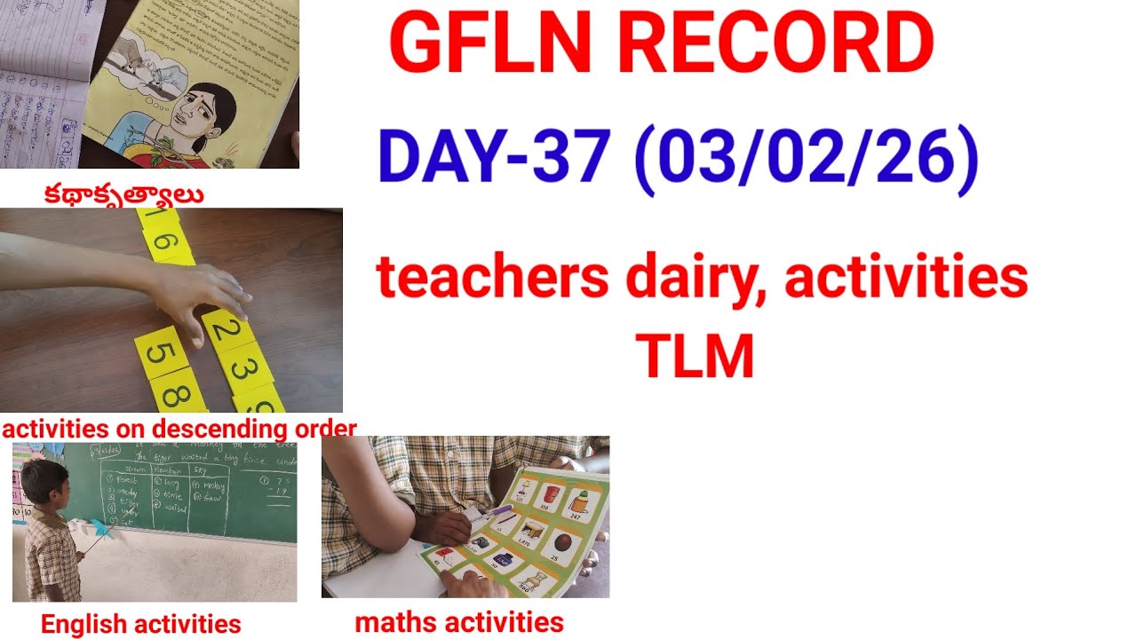 GFLN RECORD / DAY -37 (03/02/26) / 3 to 5 th class