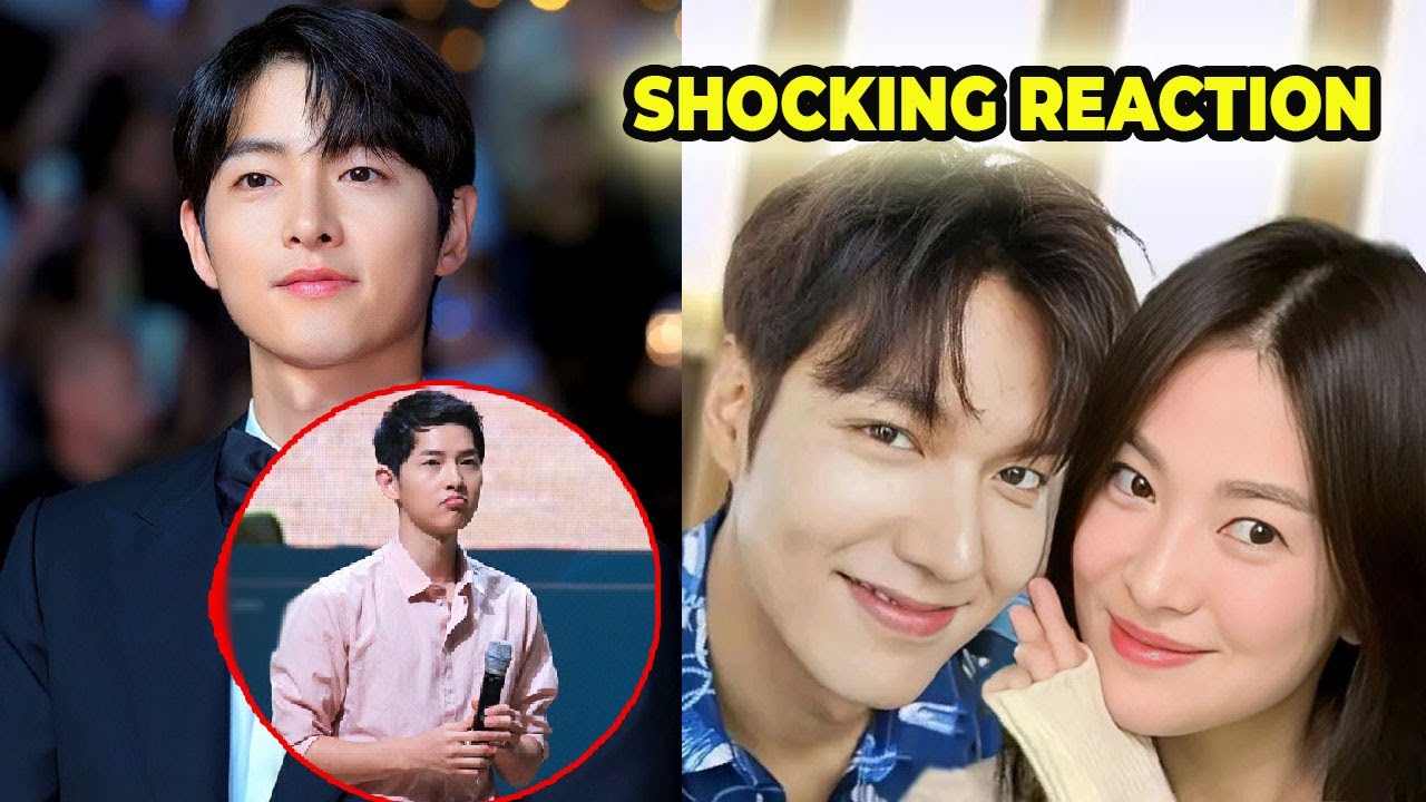 Song Joong Ki's Shocking Reaction to Rumors of Lee Min Ho and Song Hye Kyo's Wedding