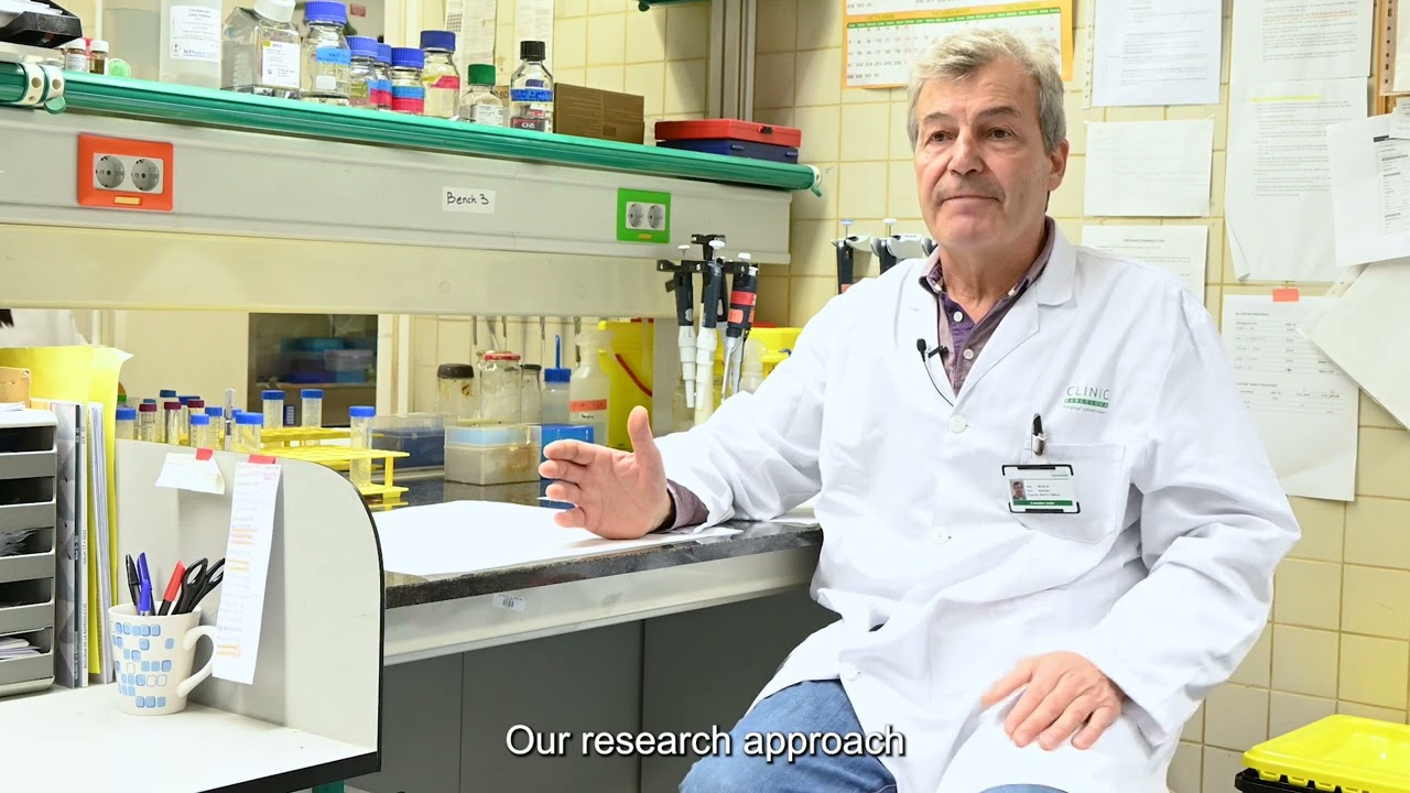 IDIBAPS researcher Rafael Oliva explains his research on sterility
