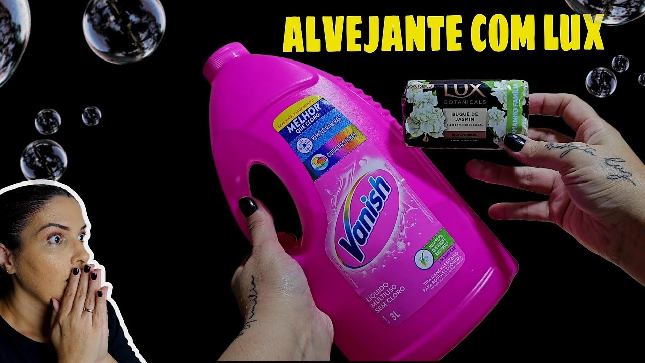 MISTURE LUX BRANCO NESSE ALVEJANTE PODEROSO E VEJA O RESULTADO INCRÍVEL!