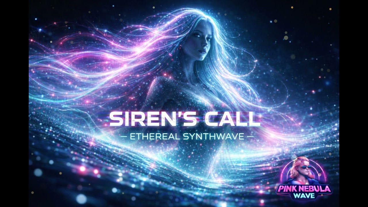 Pink Nebula Wave - Siren’s Call | Ethereal Synthwave | AI & Human Consciousness Music