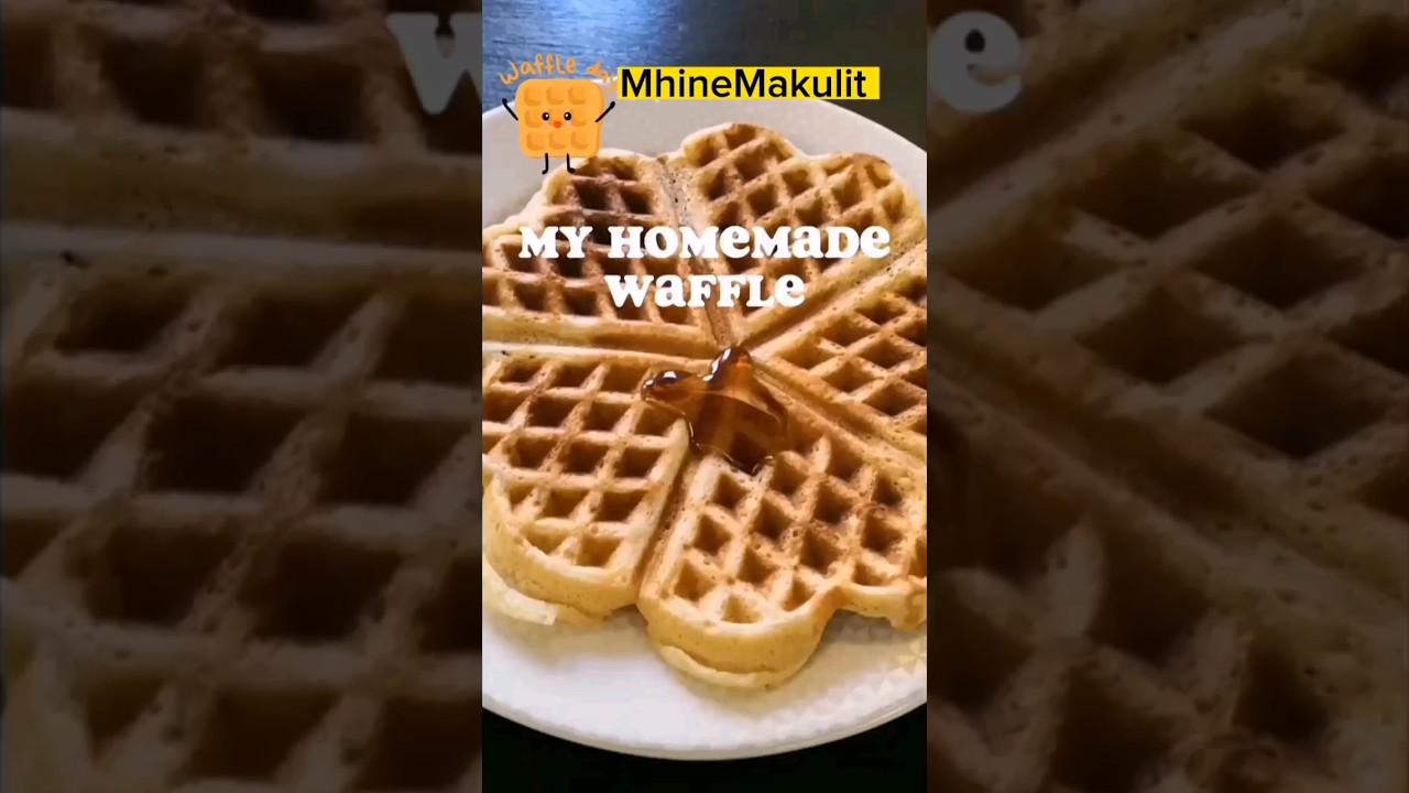 ❤My homemade waffles