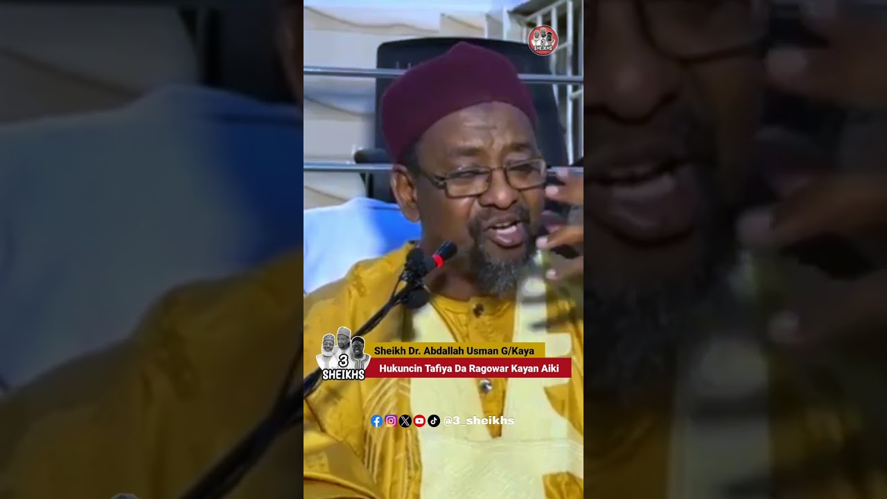 Hukuncin Tafiya Da Ragowar Kayan Aiki || Dr. Abdallah Usman Gadon Kaya