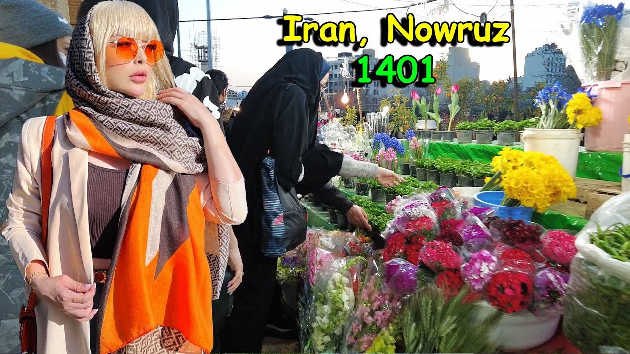 IRAN 🇮🇷 Tehran, Nowruz in Tajrish -  ایران تهران تجریش
