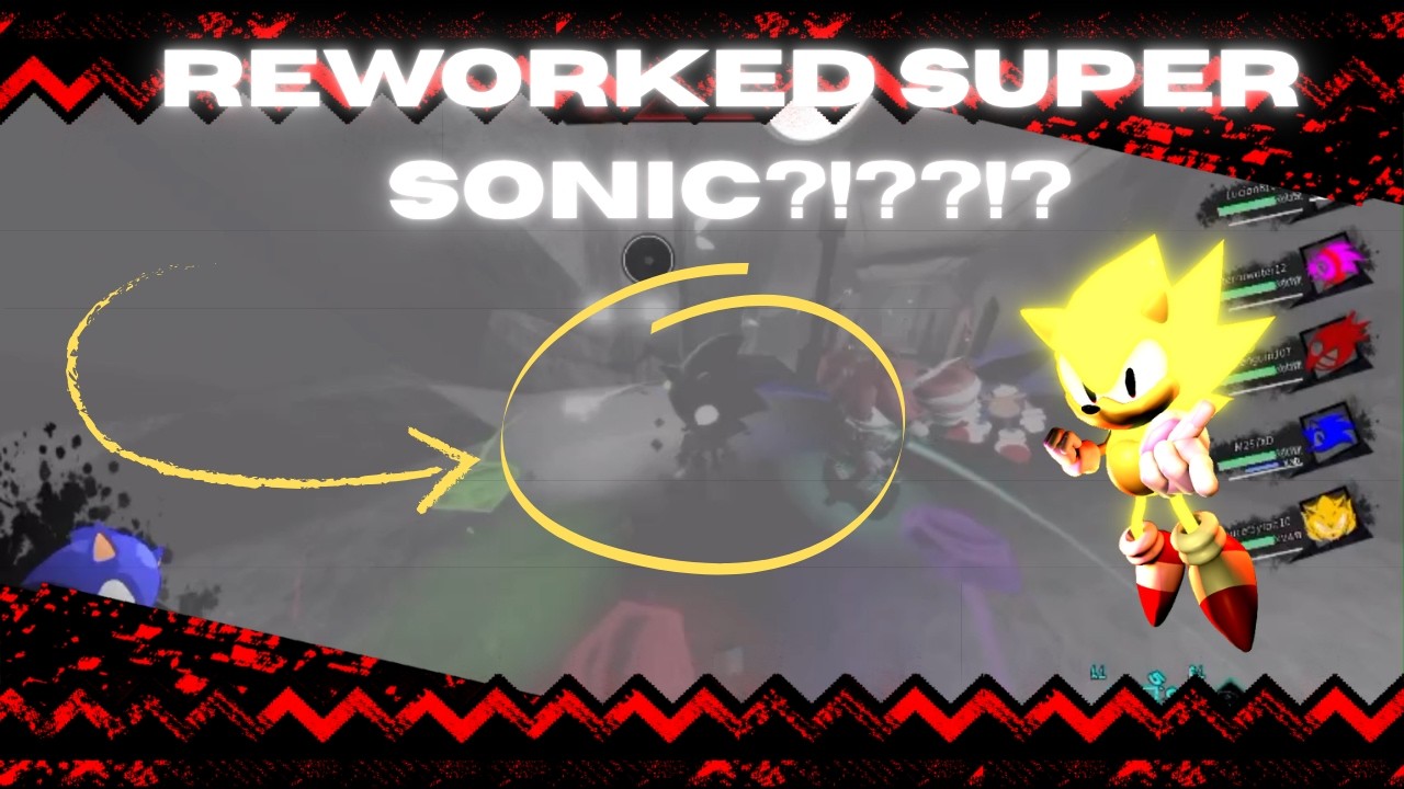 ENCOUNTERING REWORKED SUPER SONIC WITH CUSTOM SPAWN ANIMATION??? (Outcome Memories Encounter)