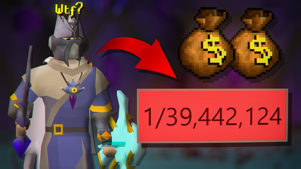 The Rarest Drop Runescape has Ever Seen