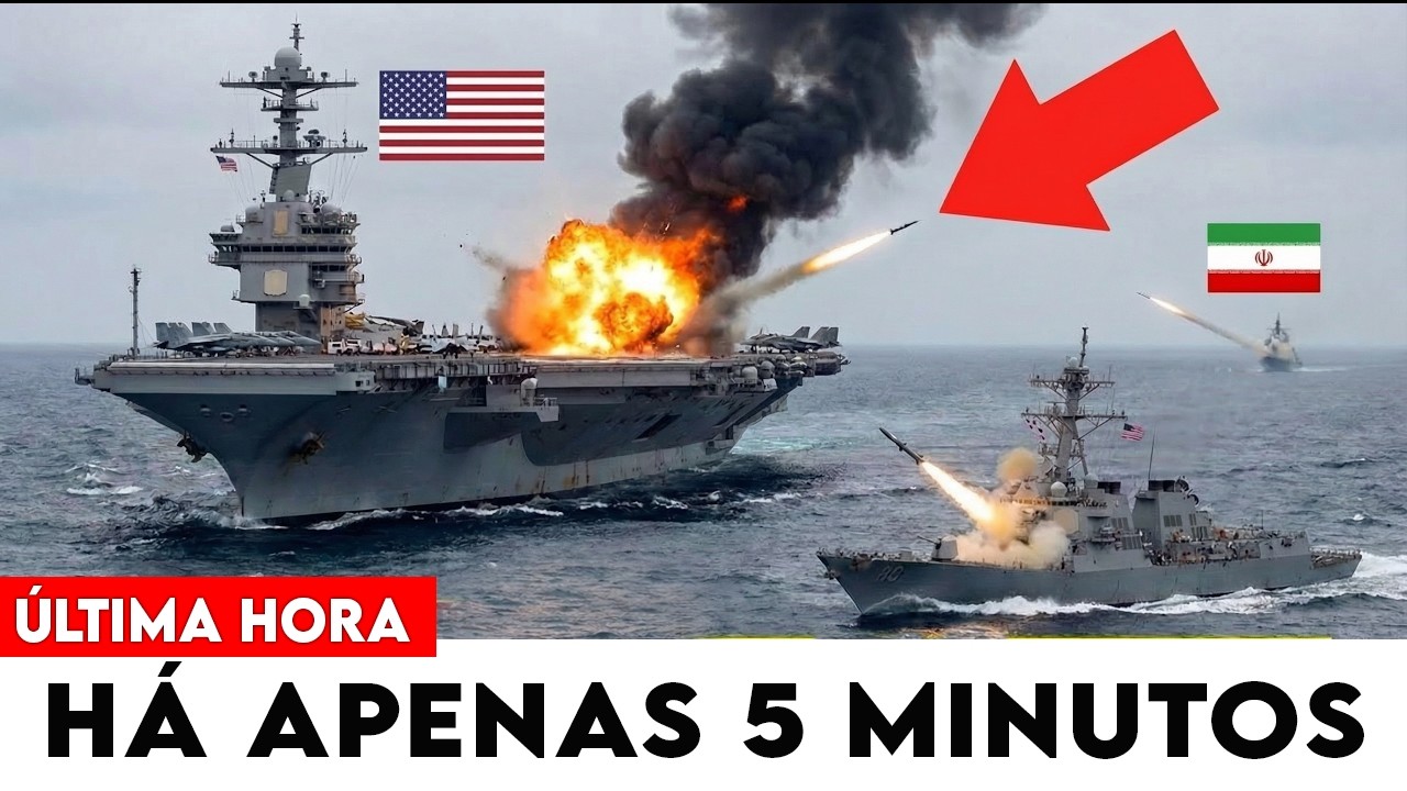 Irán LANZA Hipersónicos al USS Ford — EE.UU. Tenía 4 Minutos Para Evitar el DESASTRE TOTAL
