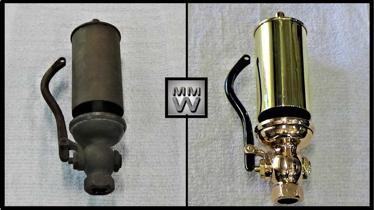 Steam Whistle Restoration for future Steam Engine Boiler Build....