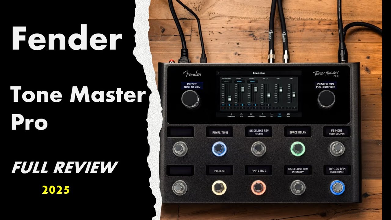 Fender ToneMaster Pro Review in 2025 with AI generated tones!