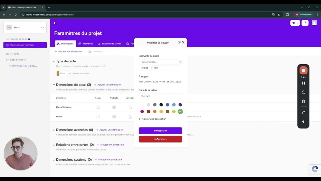 Gestion des dates hyper simplifiée