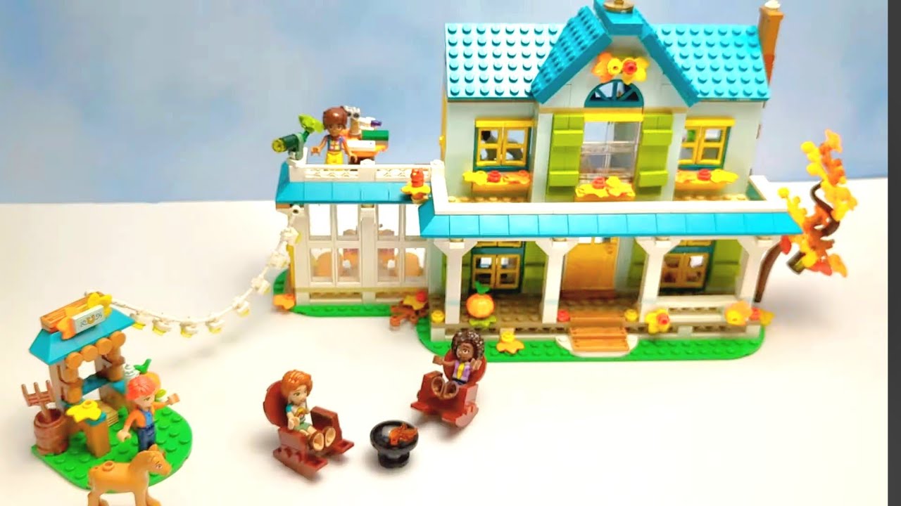 Autumn's House Lego Friends Build! 