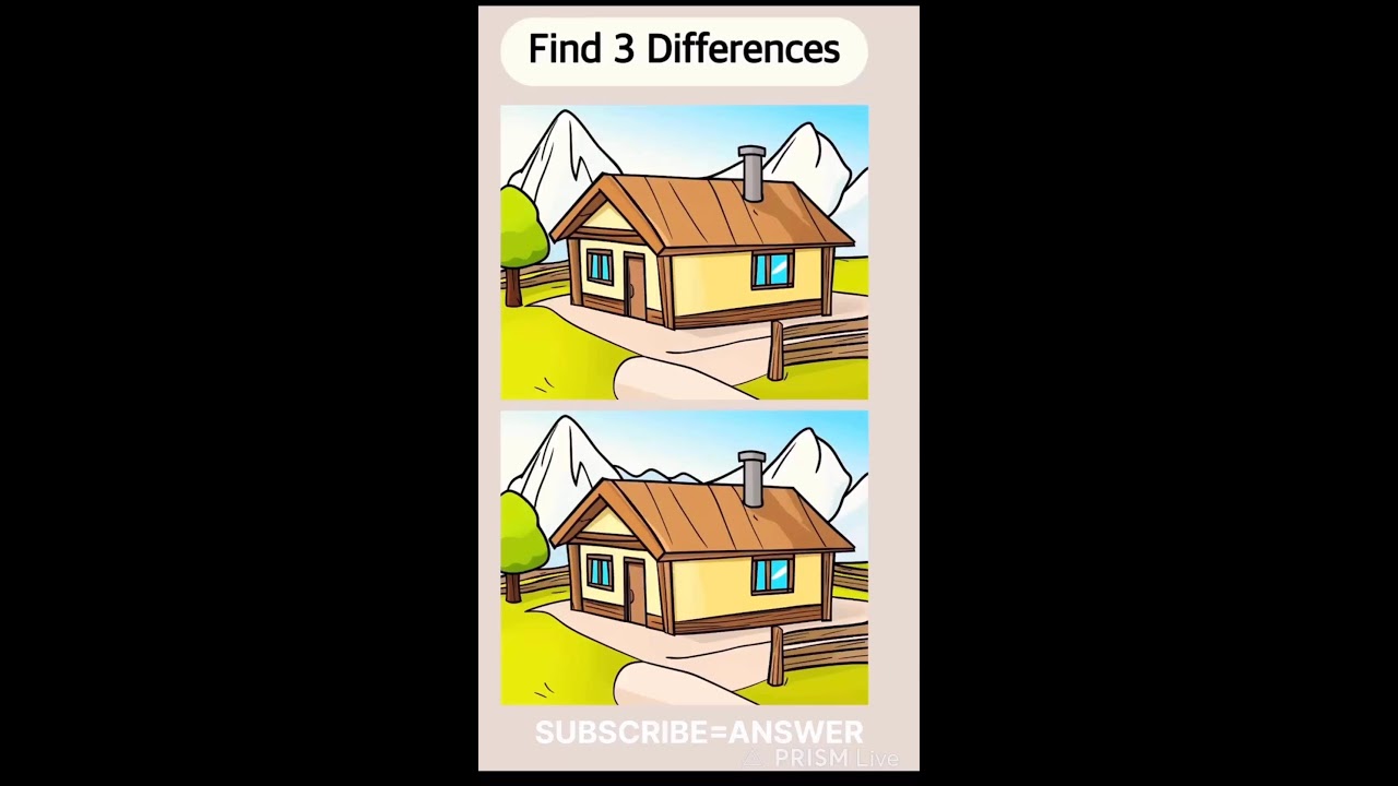 Find 3 differences | If you Spot than Subscribe its a challenge