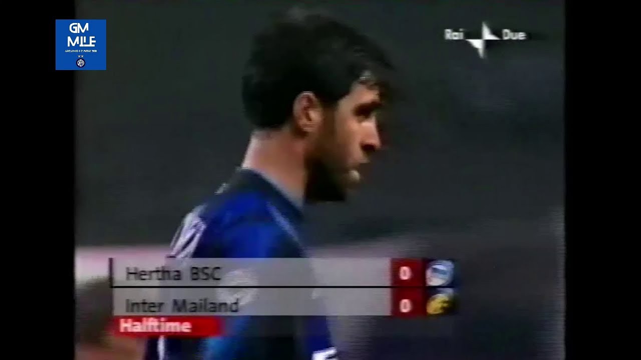 2000-01 (16' And Coppa UEFA - 21-11-2000) Hertha Berlino-INTER 0-0 HLTS Live Rai2