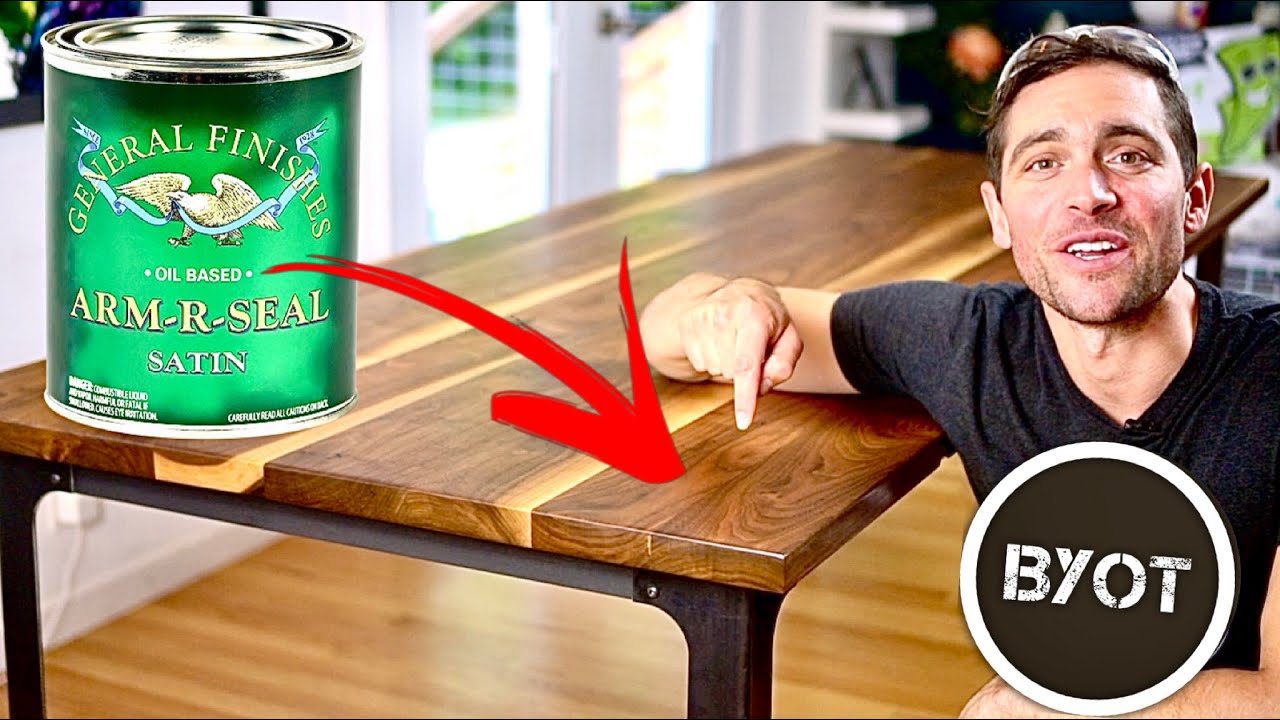 HOW TO REFINISH A TABLE