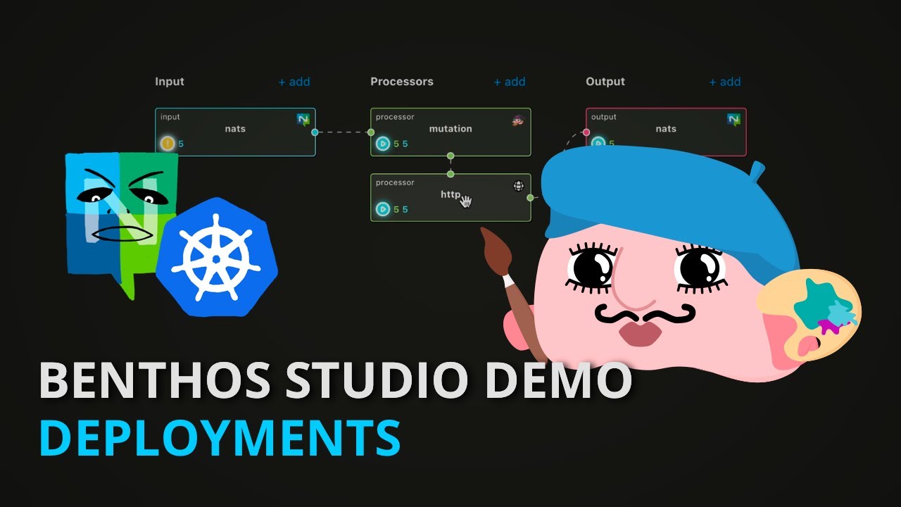Benthos Studio Demo: Deployments