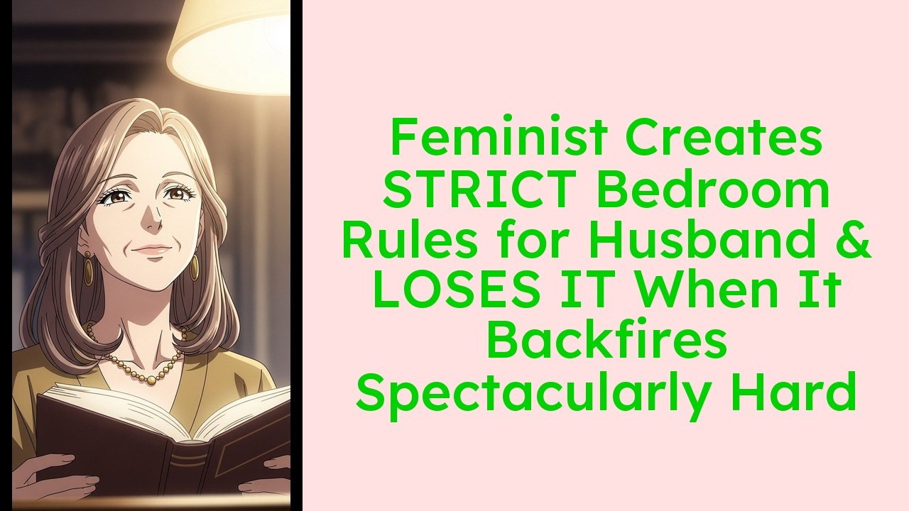 Feminist Creates STRICT Bedroom Rules for Husband & LOSES IT When It Backfires Spectacularly Hard