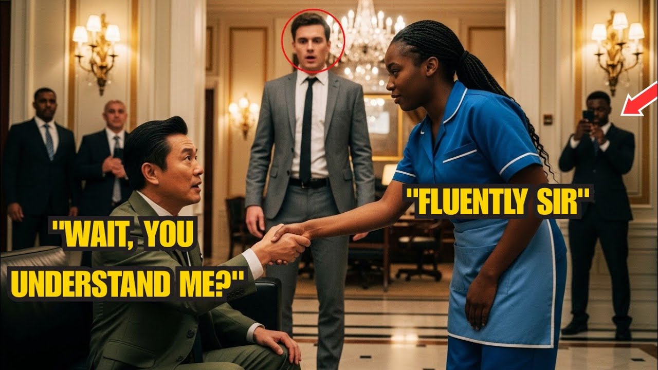 Manager Panicked Over the Millionaire's Mandarin Then The Black Maid Answered In Perfect Chinese 