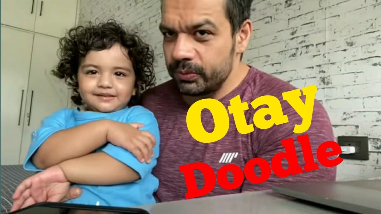 Otay Doodle..... Adorable Moments #Rasbhari