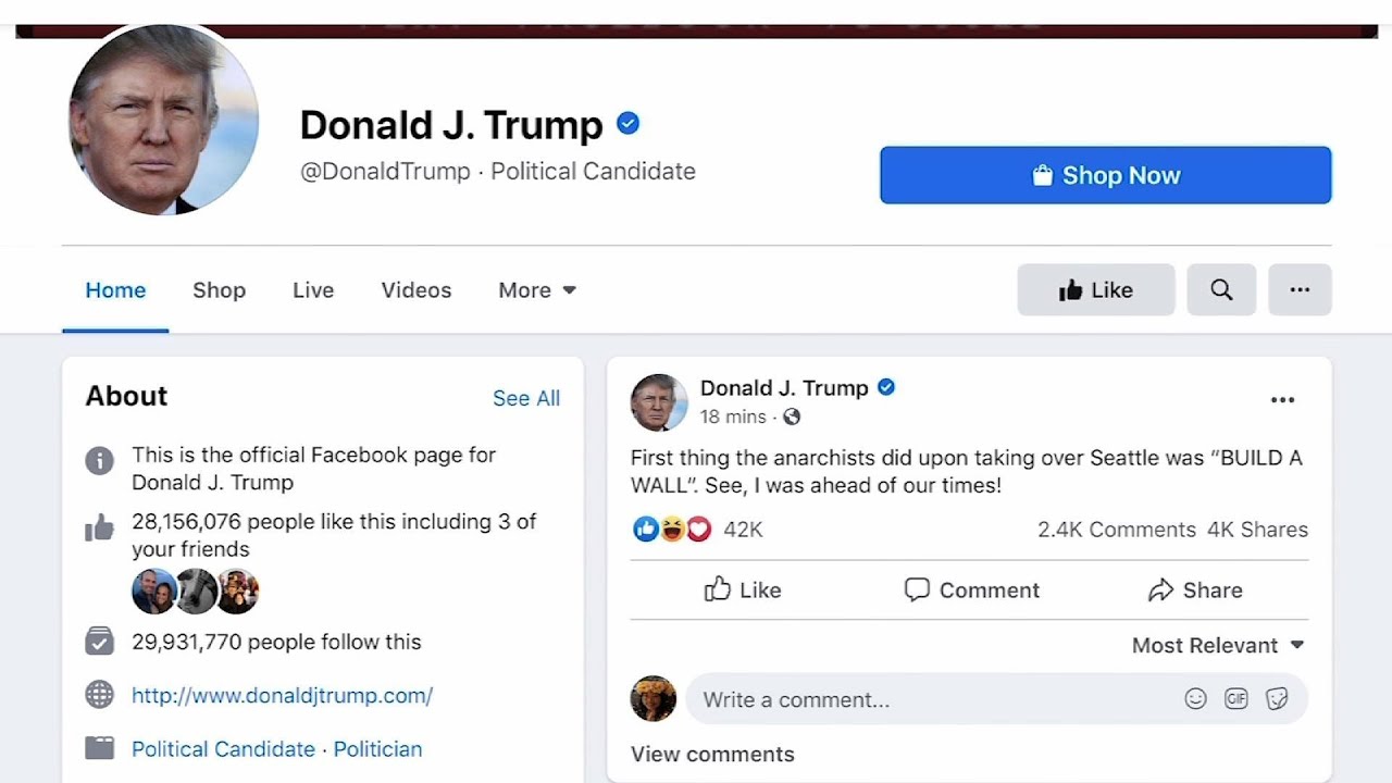 Facebook removes Trump campaign ad