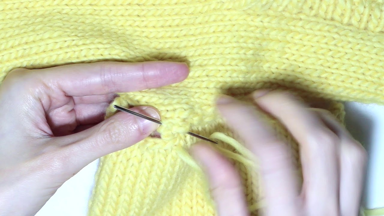 Comment coudre les manches | We Are Knitters