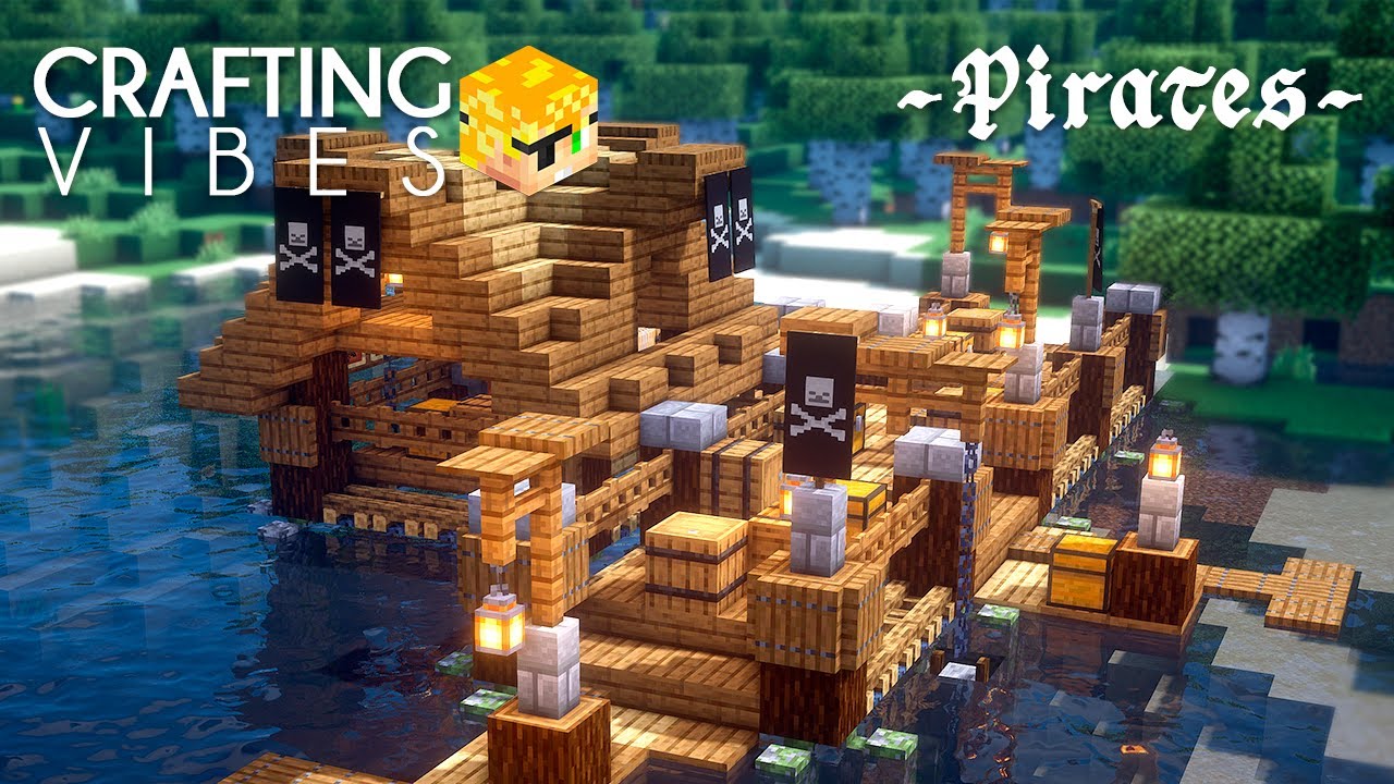 Minecraft: How to build a PIRATE PORT
