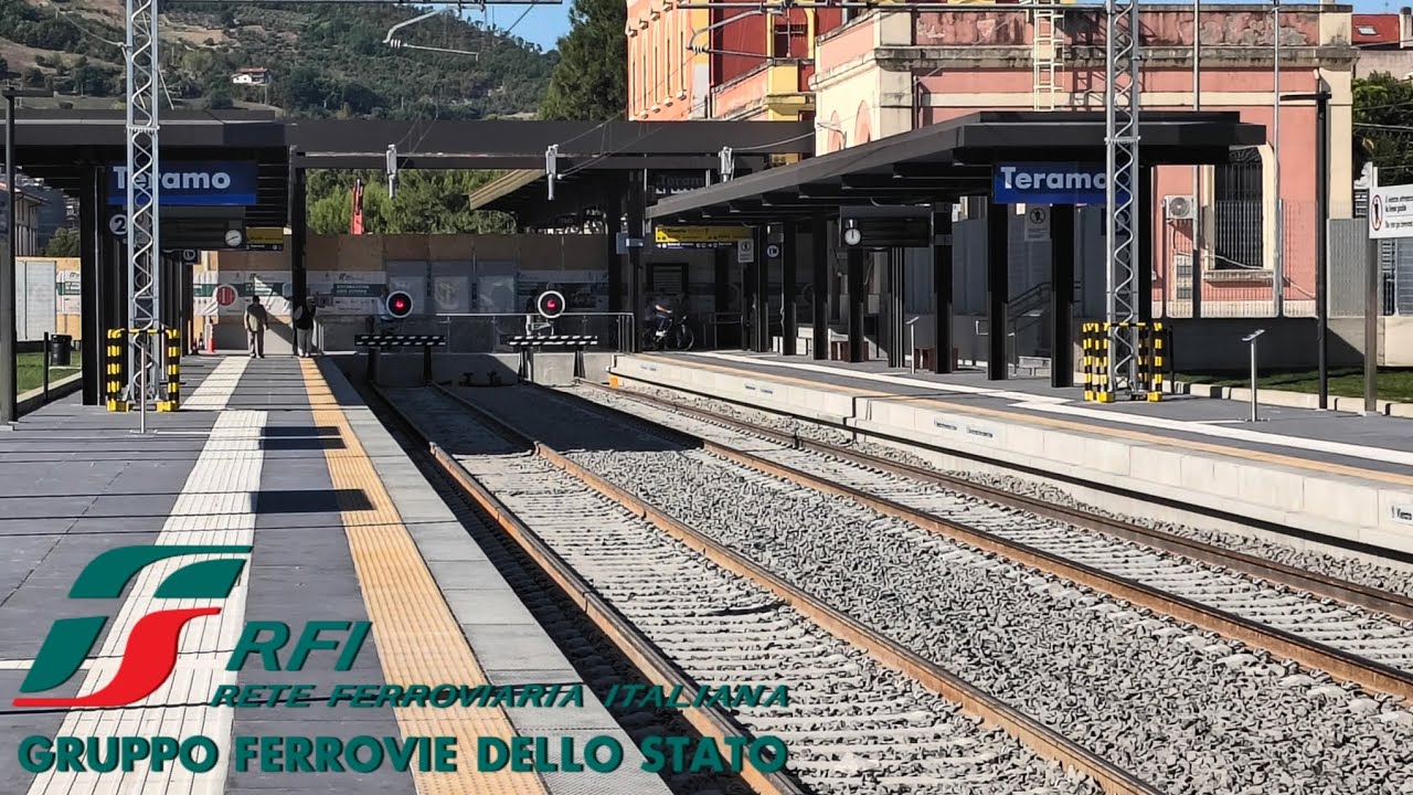 Nuova Stazione di Teramo - In esclusiva, il primo giorno di esercizio 