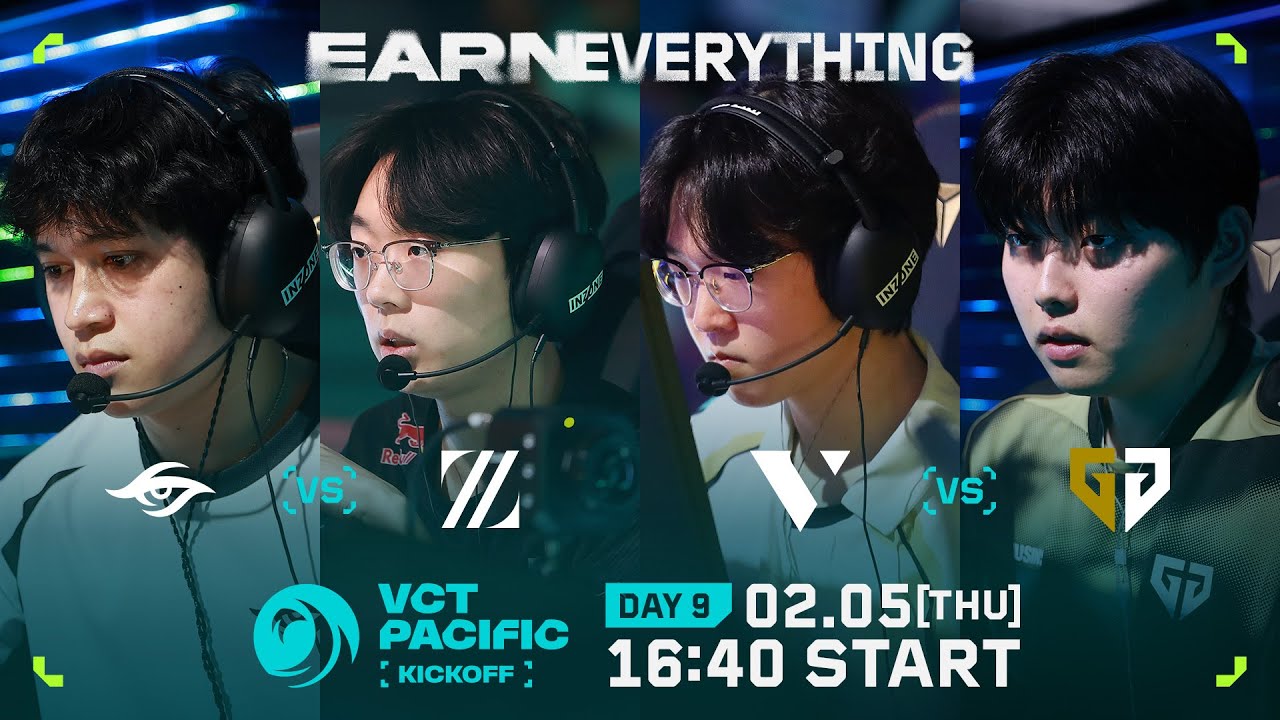 VCT Pacific 2026 : KICKOFF - Day 9