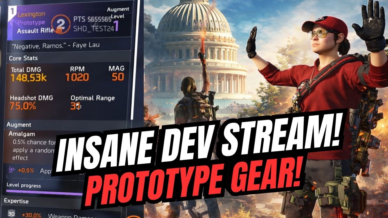 New Prototype Gear! Insane Dev Stream!