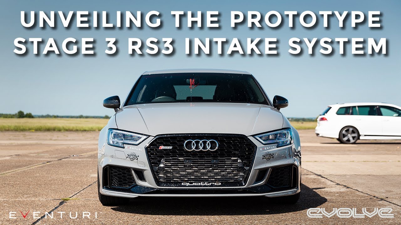Testing the new prototype STAGE 3 INTAKE for the RS3 at VMAX
