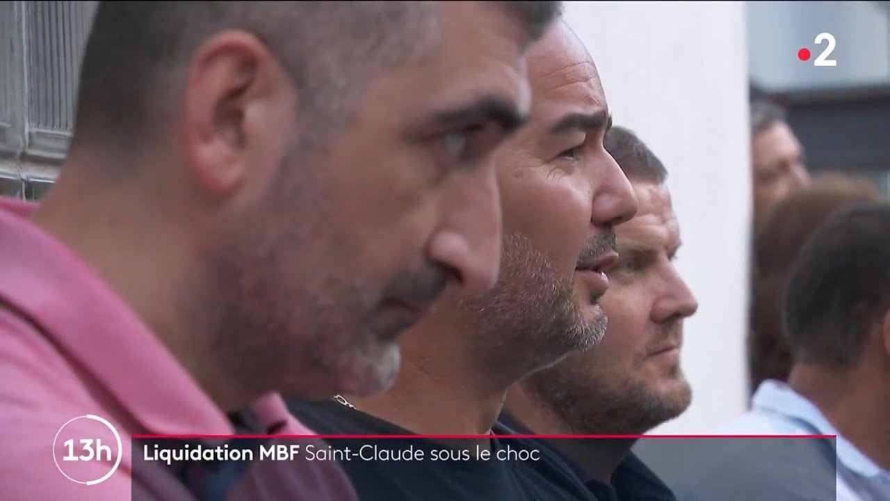 France 2. Jura. Saint Claude sous le choc face à la liquidation judiciaire de la fonderie MBF Alu