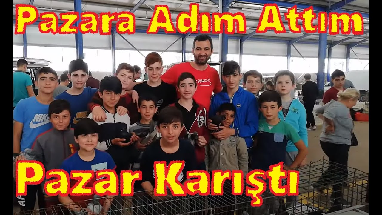 Pazara Adım Attım, Pazar Karıştı. Çorlu Kuş Pazarı 5 Bölüm. Çocuklara Güvercin Alan Adam. Hediye Kuş