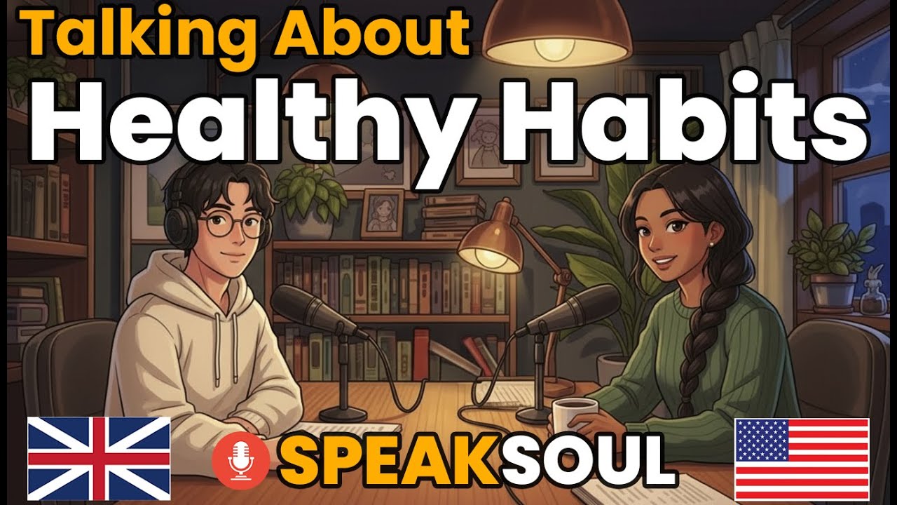 Healthy Habits in English | Simple Daily Conversations