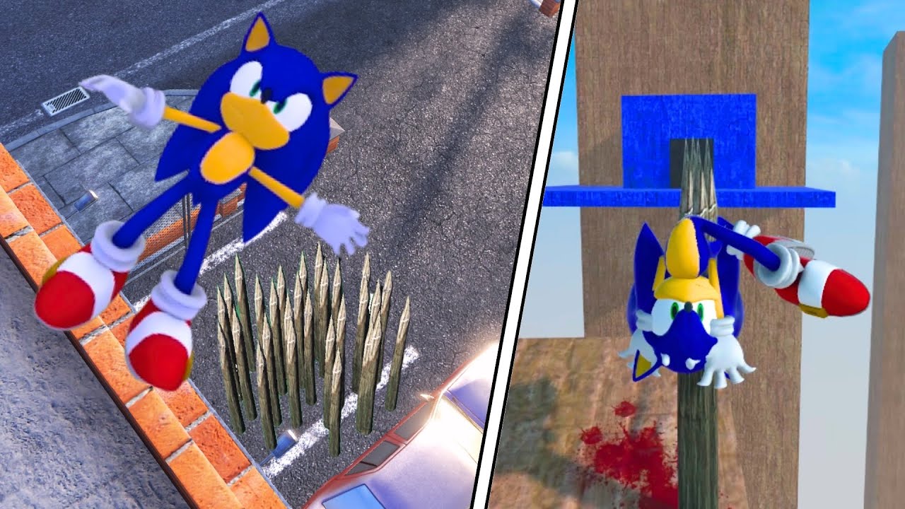Sonic NPC Ragdoll Physics Compilation #99 | Overgrowth